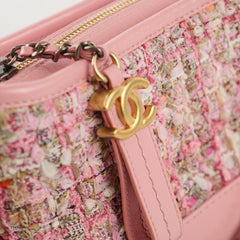 Chanel Gabrielle Small Pink Tweed