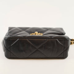 Chanel 19 Black Small