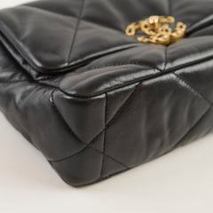 Chanel 19 Black Small