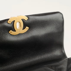 Chanel 19 Black Small