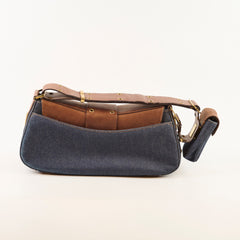 Christian Dior Vintage Denim Street Chic Columbus bag