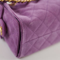 Chanel 25 Mini Suede Purple