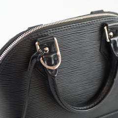 Louis Vuitton Alma BB Epi Black