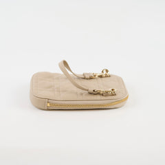Christian Dior Call'in Phone Pouch Beige
