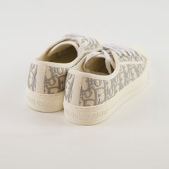 Christian Dior Sneakes Oblique Grey/White - Size 38