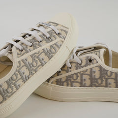 Christian Dior Sneakes Oblique Grey/White - Size 38