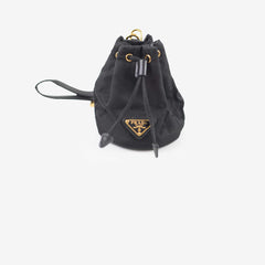 Prada Nylon Coin Pouch Black