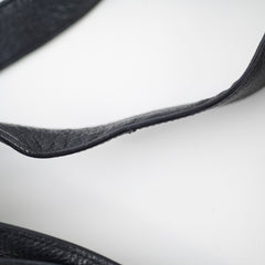 Saint Laurent Le 5 A 7 Bea Leather Tote Black