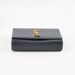 Saint Laurent Cassandra Belt Bag Dark Grey