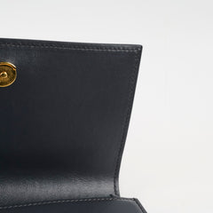 Saint Laurent Cassandra Belt Bag Dark Grey