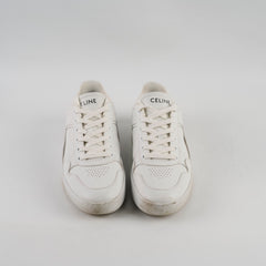 Celine CT-10 Trainer Low Lace-Up Sneakers White Size 37
