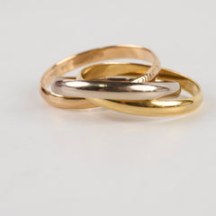 Cartier Small Model Trinity Ring Size 58