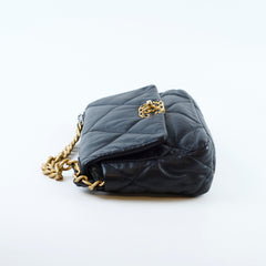 Chanel Small Chanel 19 Goatskin Black