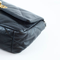 Chanel Small Chanel 19 Goatskin Black