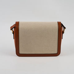 Celine Classique Triomphe Canvas Natural/Tan