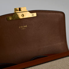 Celine Classique Triomphe Canvas Natural/Tan