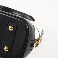 Louis Vuitton Alma BB Malletage Black/White 2025