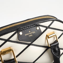 Louis Vuitton Alma BB Malletage Black/White 2025