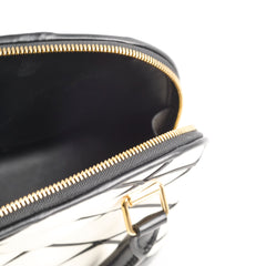 Louis Vuitton Alma BB Malletage Black/White 2025