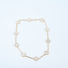 Van Cleef & Arpels 10 Motif Necklace MOP 2023