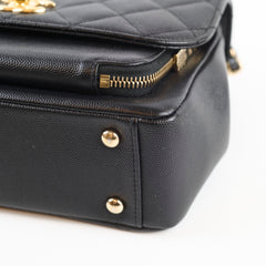Chanel Small Business Affinity Black Caviar 25 Series