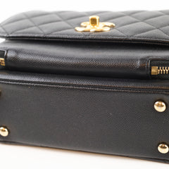 Chanel Small Business Affinity Black Caviar 25 Series