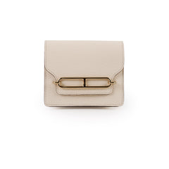 Hermes Roulis Slim Wallet Nata Chevre- B Stamp