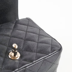 Chanel Mini Square Caviar Black SHW (11 Series)