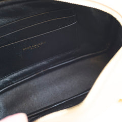 Saint Laurent Mini Lou Bag Beige