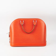 Louis Vuitton Epi Alma PM Orange