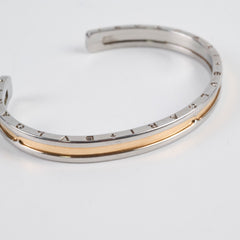 Bvlgari B-Zero Stainless Steel Rose Gold Cuff Size S/M