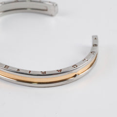 Bvlgari B-Zero Stainless Steel Rose Gold Cuff Size S/M
