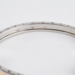 Bvlgari B-Zero Stainless Steel Rose Gold Cuff Size S/M