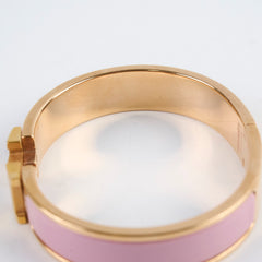 Hermes Clic H Bracelet PM Light Pink