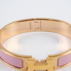 Hermes Clic H Bracelet PM Light Pink