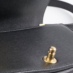 Chanel Small Boy Caviar Bag Black