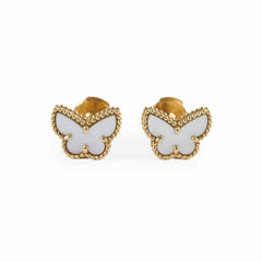 Van Cleef & Arpels Sweet Alhambra Butterfly Earrings