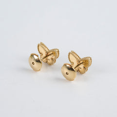 Van Cleef & Arpels Sweet Alhambra Butterfly Earrings