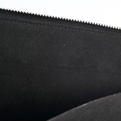 Louis Vuitton A4 Zip Folder Epi Leather Black
