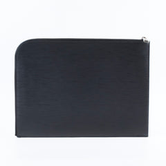 Louis Vuitton A4 Zip Folder Epi Leather Black