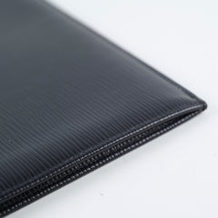 Louis Vuitton A4 Zip Folder Epi Leather Black