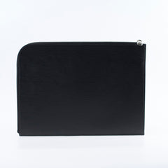 Louis Vuitton A4 Zip Folder Epi Leather Black