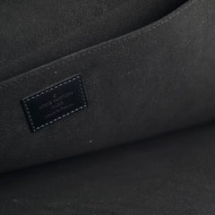 Louis Vuitton A4 Zip Folder Epi Leather Black
