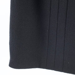 Chanel Wool Suit Jacket and Skirt Set Black