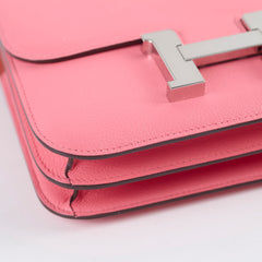 Hermes Mini Constance Rose Ete/Terre Battue 2021