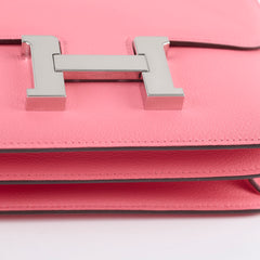 Hermes Mini Constance Rose Ete/Terre Battue 2021