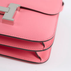 Hermes Mini Constance Rose Ete/Terre Battue 2021
