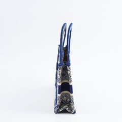 Christian Dior Book Tote Mini Navy
