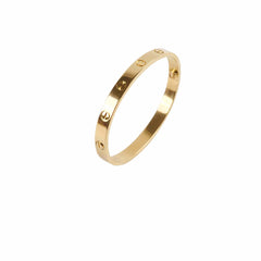 Cartier Love Bracelet Classic Model Yellow Gold Size 17