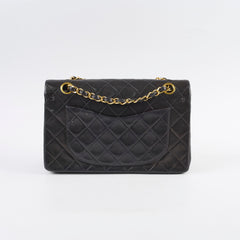 Chanel vintage small classic flap black